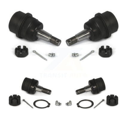 Front Lower & Upper Ball Joints Kit For Jeep Wrangler Grand Cherokee JK Comanche Wagoneer K72-100701