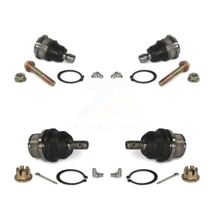 Front Lower & Upper Ball Joints Kit For Chevrolet GMC Envoy Trailblazer XL EXT SSR Buick K72-100717