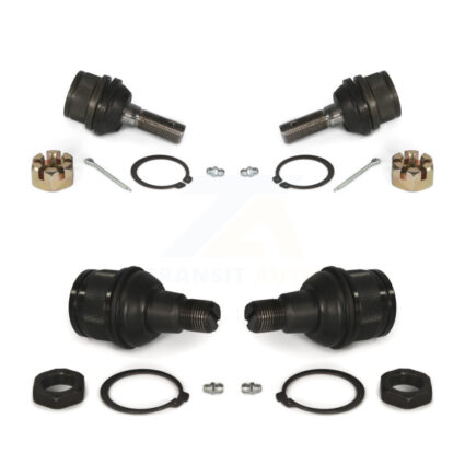 Front Lower & Upper Ball Joints Kit For Ford F-350 Super Duty F-250 Dodge Ram 2500 3500 K72-100728