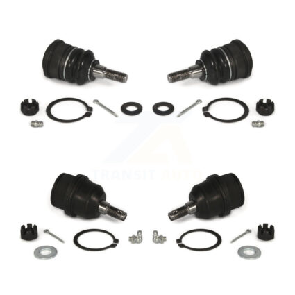 Front Lower & Upper Suspension Ball Joints Kit For Jeep Grand Cherokee Commander K72-100731