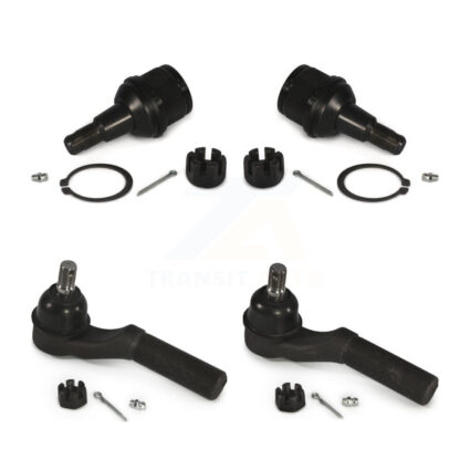 Front Suspension Ball Joint & Tie Rod End Kit For Ford E-350 Super Duty E-250 E-450 E-150 K72-100901