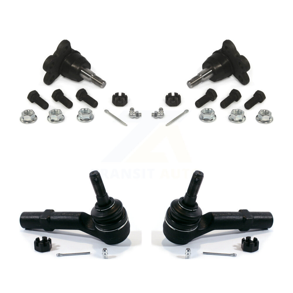 Front Ball Joint & Tie Rod End Kit For GMC Acadia Buick Enclave Chevrolet Traverse Saturn K72-100920