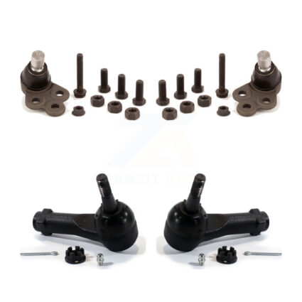 Front Ball Joint And Tie Rod End Kit For Chevrolet Cobalt Pontiac G5 Saturn Ion Pursuit K72-100965