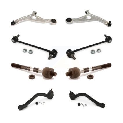 Front Suspension Control Arm Ball Joint Tie Rod End Link Kit (8Pc) For Kia Optima Hyundai K72-101129