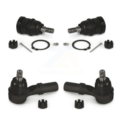 Front Ball Joint & Tie Rod End Kit For 2011-2017 Honda Odyssey With Cast Iron Control Arm K72-101202