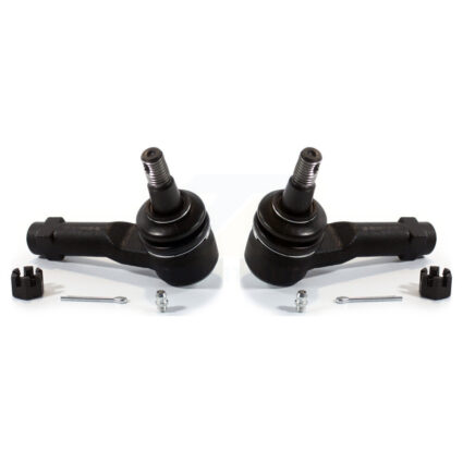Front Outer Steering Tie Rod End Pair For Ford F-150 Lincoln Mark LT K72-101336