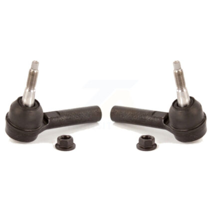 Front Outer Tie Rod End Pair For Chevrolet Equinox GMC Terrain Cadillac SRX Buick Saab K72-101347