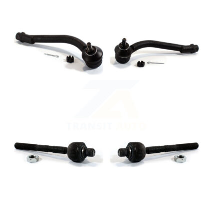 Front Outer & Inner Steering Tie Rod End Kit For Hyundai Elantra Kia Forte Koup Forte5 K72-101414