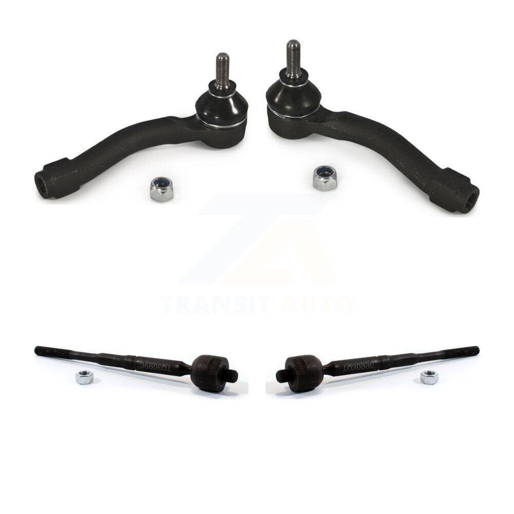 Front Outer & Inner Steering Tie Rod End Kit For 2007-2012 Nissan Sentra K72-101419