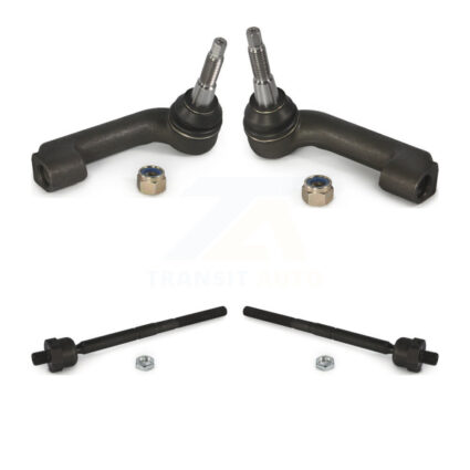 Front Outer & Inner Steering Tie Rod End Kit For Ford F-150 Expedition Lincoln Navigator K72-101422