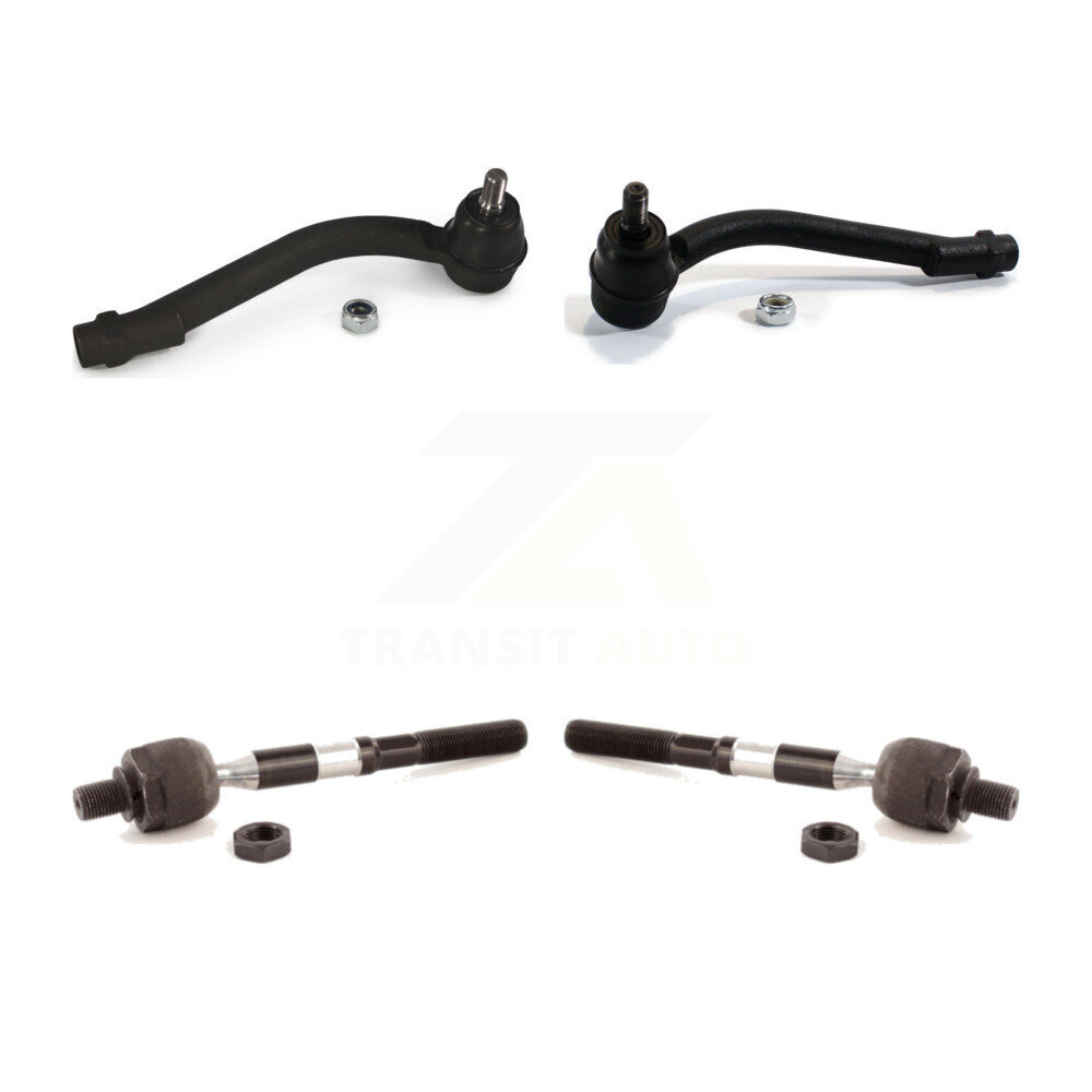 Front Outer & Inner Steering Tie Rod End Kit For Hyundai Santa Fe Kia Sorento K72-101423