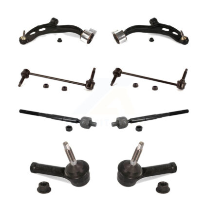 Front Suspension Control Arm Ball Joint Tie Rod End Link Kit (8Pc) For Ford Police Sedan K72-101529