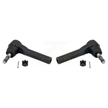 Front Outer Tie Rod End Pair For GMC Chevrolet Sierra 1500 Silverado Tahoe Yukon Cadillac K72-101605