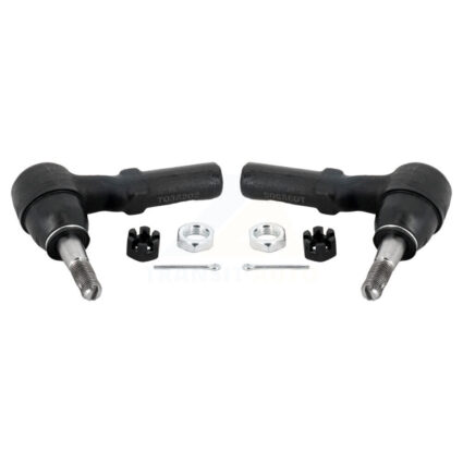 Front Outer Tie Rod End Pair For 2011-2023 GMC Chevrolet Sierra 2500 HD Silverado 3500 K72-101609