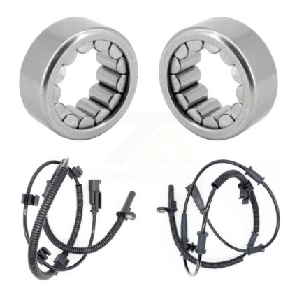 Rear Wheel Bearing ABS Sensor Kit For Ford E-150 4.6L 5.4L with 4-Wheel Harness K7S-100963