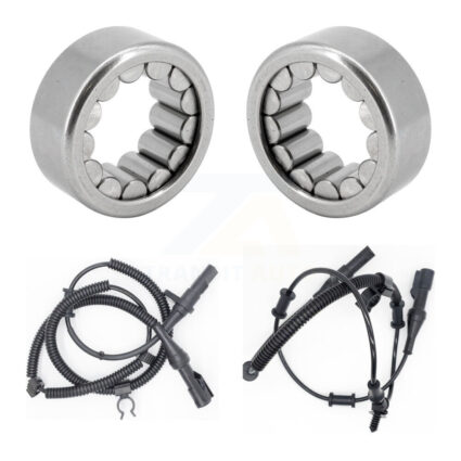 Rear Wheel Bearing Sensor Kit For 2008 Ford E-150 4.6L 5.4L with 4-Wheel ABS Harness K7S-100969