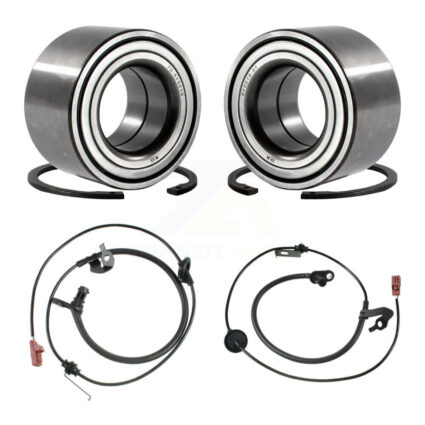 Rear Wheel Bearing ABS Sensor Kit For Ford Fusion Lincoln MKZ Mercury Milan with Harness K7S-100977