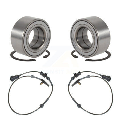 Rear Wheel Bearing Sensor Kit For 08-12 Land Rover LR2 3.2L with 4-Wheel ABS Harness K7S-101311