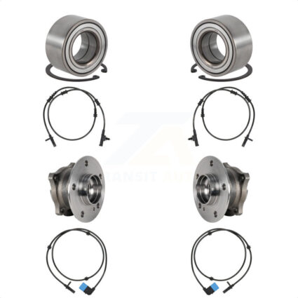Front Rear Wheel Bearing & ABS Sensor Kit For Mercedes-Benz GLA250 CLA250 CLA45 AMG GLA45 K7S-101753