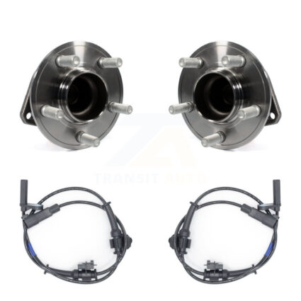 Front Wheel Hub Bearing Sensor Kit For 2019 Dodge Charger RWD with 5.7L 3.6L Harness K7S-101816