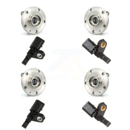 Front Rear Wheel Hub Bearing Sensor Kit (8Pc) For Volkswagen Tiguan Audi Q3 Quattro TT A3 K7S-102855