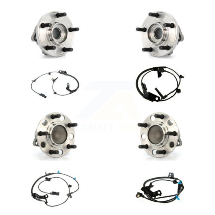 Front Rear Wheel Hub Bearing ABS Sensor Kit (8Pc) For Chrysler 200 Dodge Avenger Sebring K7S-102865