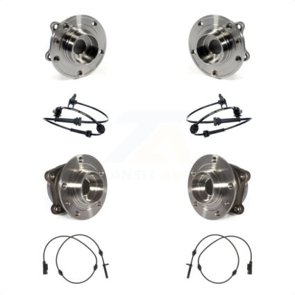 Front Rear Wheel Hub Bearing And ABS Sensor Kit For Chrysler 200 K7S-102926