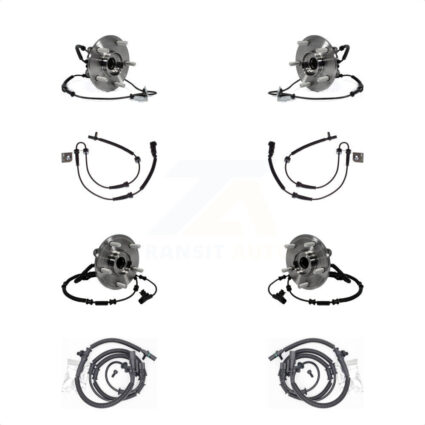 Front Rear Wheel Hub Bearing Extra Sensor Kit For Dodge Grand Caravan Chrysler Town & Ram K7S-102943