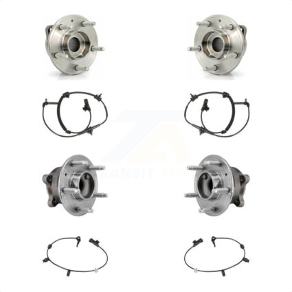 Front Rear Wheel Hub Bearing ABS Sensor Kit For Buick Verano Chevrolet Volt with Harness K7S-103257