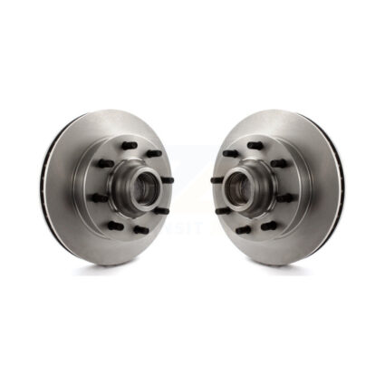 Front Brake Rotors Pair For Chevrolet GMC C2500 Express 3500 Tahoe C3500 Savana 2500 Yukon K8-100007