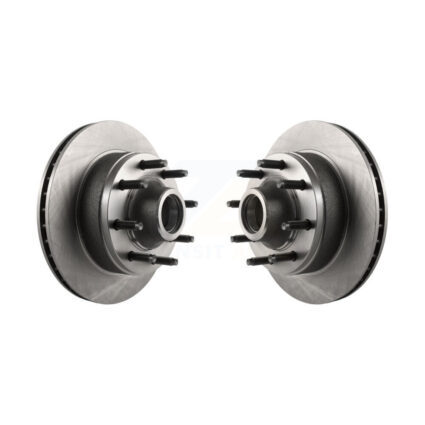 Front Brake Rotors & Pair For Ford E-350 Super Duty E-250 Econoline Club Wagon E-150 E-450 K8-100021