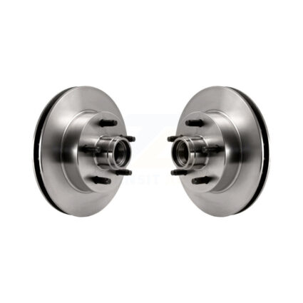 Front Disc Brake Rotor And Hub Assembly Pair For Ford Ranger Mazda B4000 B3000 B2300 B2500 K8-100025