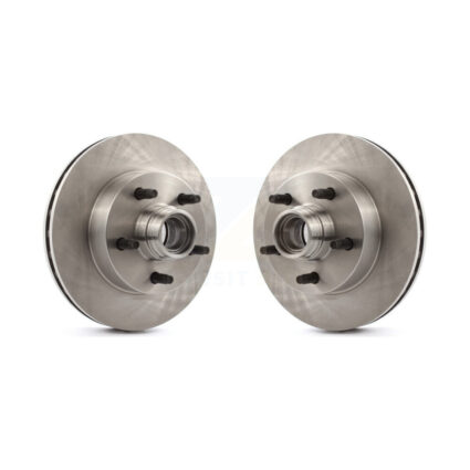 Front Disc Brake Rotors And Hub Assembly Pair For Mazda Ford Ranger B3000 B2300 B4000 K8-100028