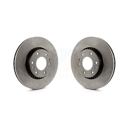 Front Brake Rotors Pair For Chevrolet GMC Trailblazer Envoy XL EXT SSR Buick Rainier Saab K8-100075
