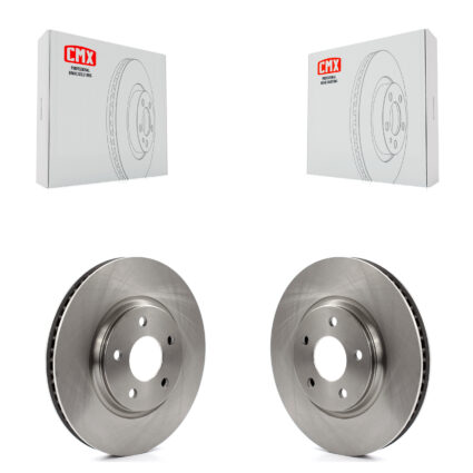 Front Brake Rotors Pair For Chevrolet Malibu Pontiac Cobalt G5 G6 Saturn Ion HHR Pursuit K8-100081