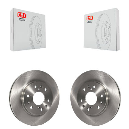Front Brake Rotors Pair For Chevrolet GMC Sierra 1500 Silverado Cadillac Tahoe Yukon XL LD K8-100089