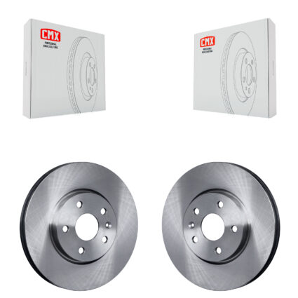 Front Brake Rotors Pair For Chevrolet Equinox GMC Terrain Buick Camaro Malibu Impala Regal K8-100112