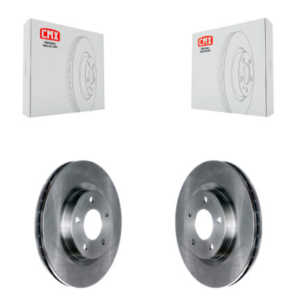 Front Brake Rotor Pair For Mitsubishi Jeep RVR Outlander Patriot Lancer Dodge Chrysler 200 K8-100237