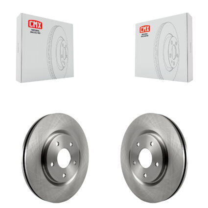 Front Brake Rotors Pair For Dodge Grand Caravan Journey Chrysler Pacifica Town & Country K8-100250