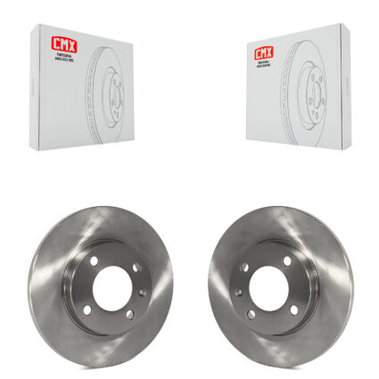 Front Brake Rotor Pair For Volkswagen Jetta Golf Rabbit Convertible Scirocco Fox Audi 4000 K8-100257