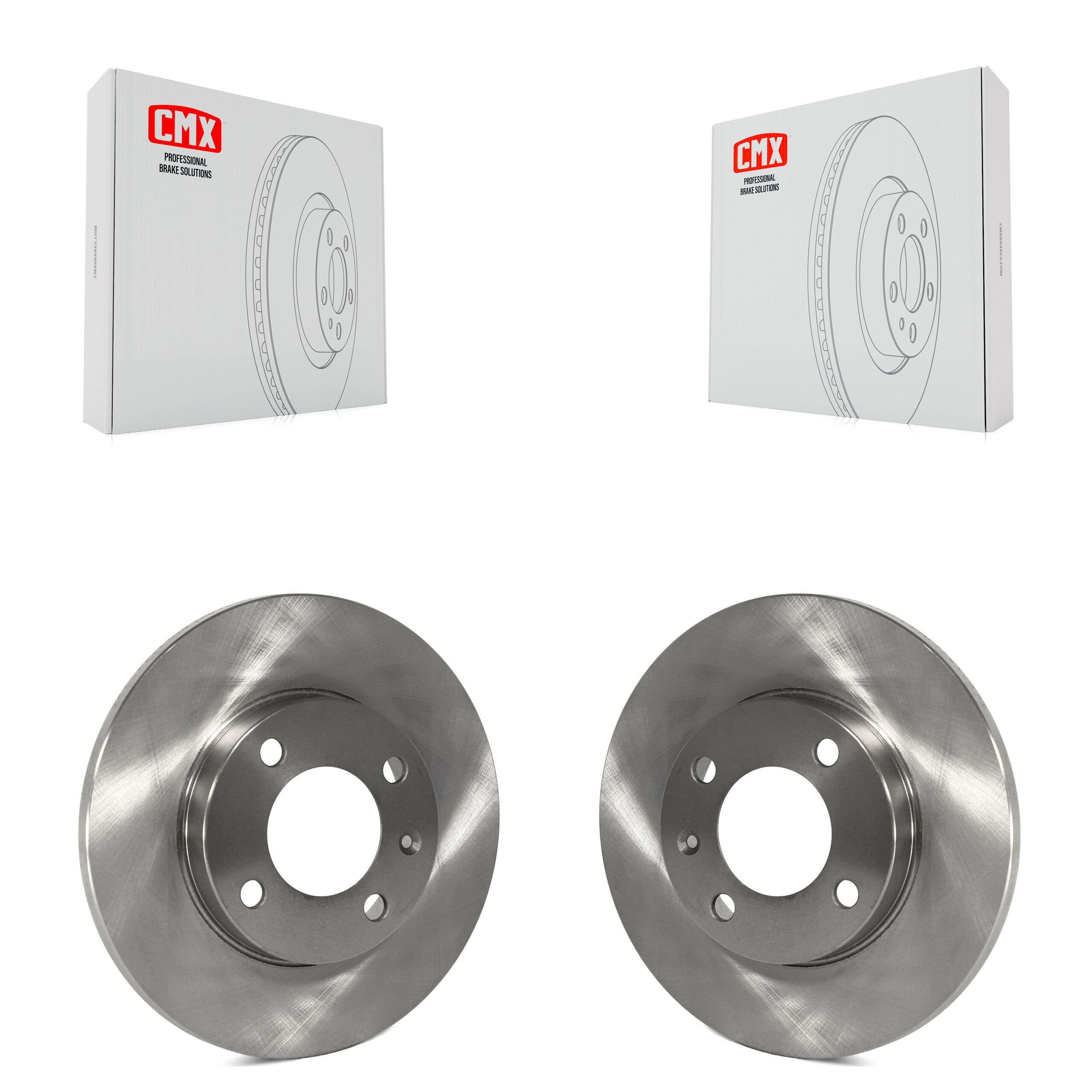 Front Brake Rotor Pair For Volkswagen Jetta Golf Rabbit Convertible Scirocco Fox Audi 4000 K8-100257