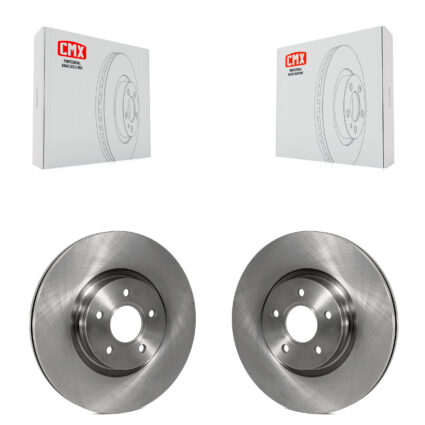 Front Brake Rotor Pair For Ford Escape Focus Transit Connect Volvo S40 Lincoln MKC V50 C70 K8-100444