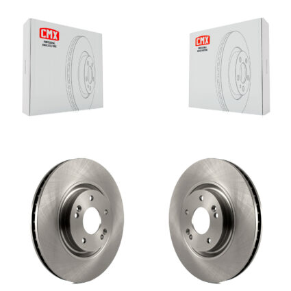 Front Brake Rotors Pair For Hyundai Kia Tucson Sportage Optima Sonata Cadenza Nexo Azera K8-100511