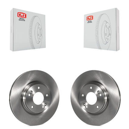 Front Brake Rotors Pair For Hyundai Kia Elantra Tucson Kona Sportage Soul Sonata Seltos GT K8-100553