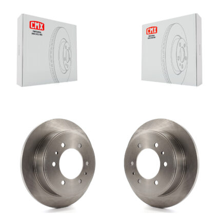 Rear Disc Brake Rotors Pair For Hummer H3 H3T K8-100589