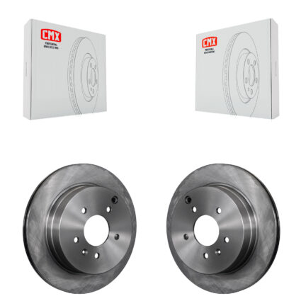 Rear Brake Rotor Pair For Chevrolet Equinox Pontiac Torrent Saturn Vue Suzuki XL-7 Captiva K8-100598