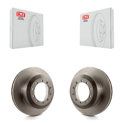 Rear Brake Rotor Pair For Ford F-53 Motorhome Chassis F-550 Super Duty F-450 F-59 Stripped K8-100653