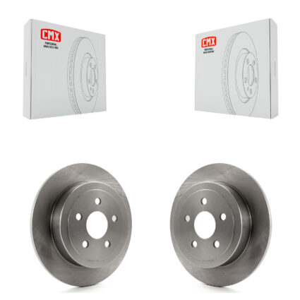 Rear Brake Rotor Pair For Chrysler Sebring PT Cruiser Cirrus Dodge Stratus Plymouth Breeze K8-100681