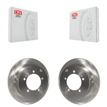 Rear Brake Rotor Pair For Chrysler Sebring Mitsubishi Lancer Eclipse Outlander Eagle Talon K8-100683