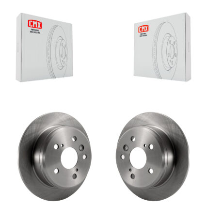 Rear Disc Brake Rotors Pair For Toyota Camry Solara Lexus ES300 K8-100723